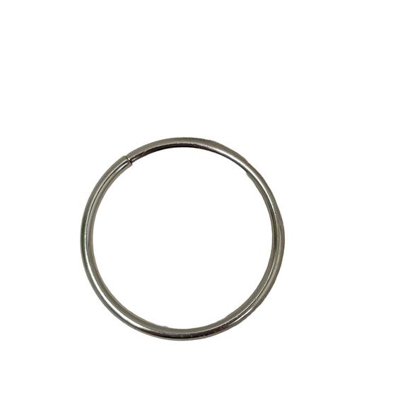 Metal Purse Ring Handle 4" Craft Supply DYI Utility Project Silver Circle VNTG - Picture 12 of 12